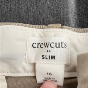 Crewcuts Slim Fit Tan Pants